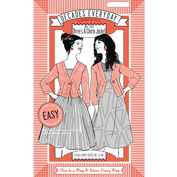 Decades of Style - Three's A Charm Jacket