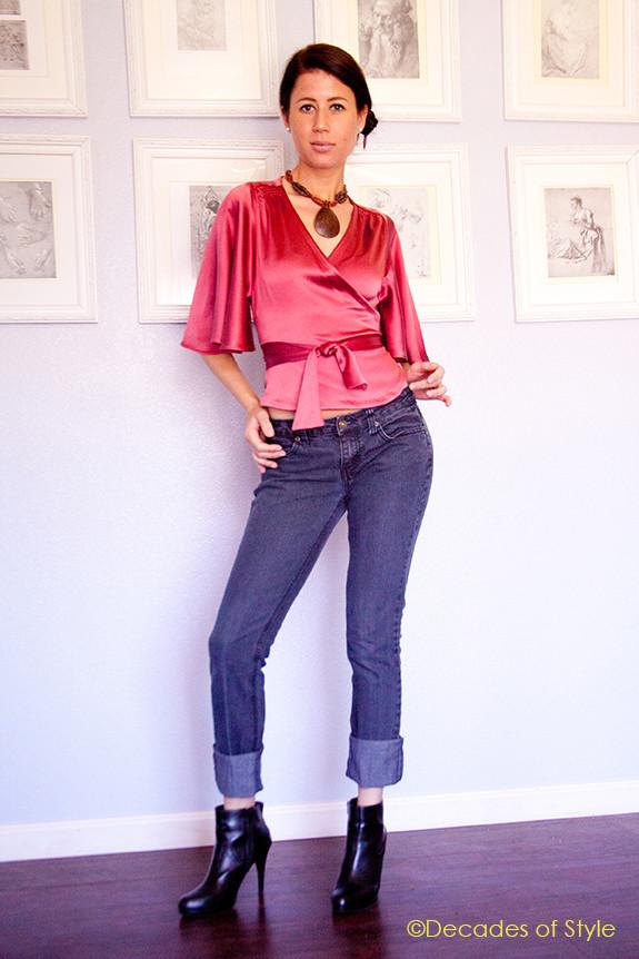 Decades of Style - Butterfly Blouse