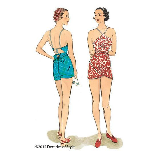 Decades of Style - Beach Romper