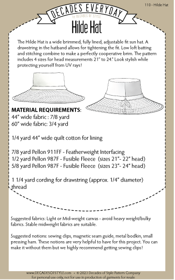 Decades of Style - Hilde Hat