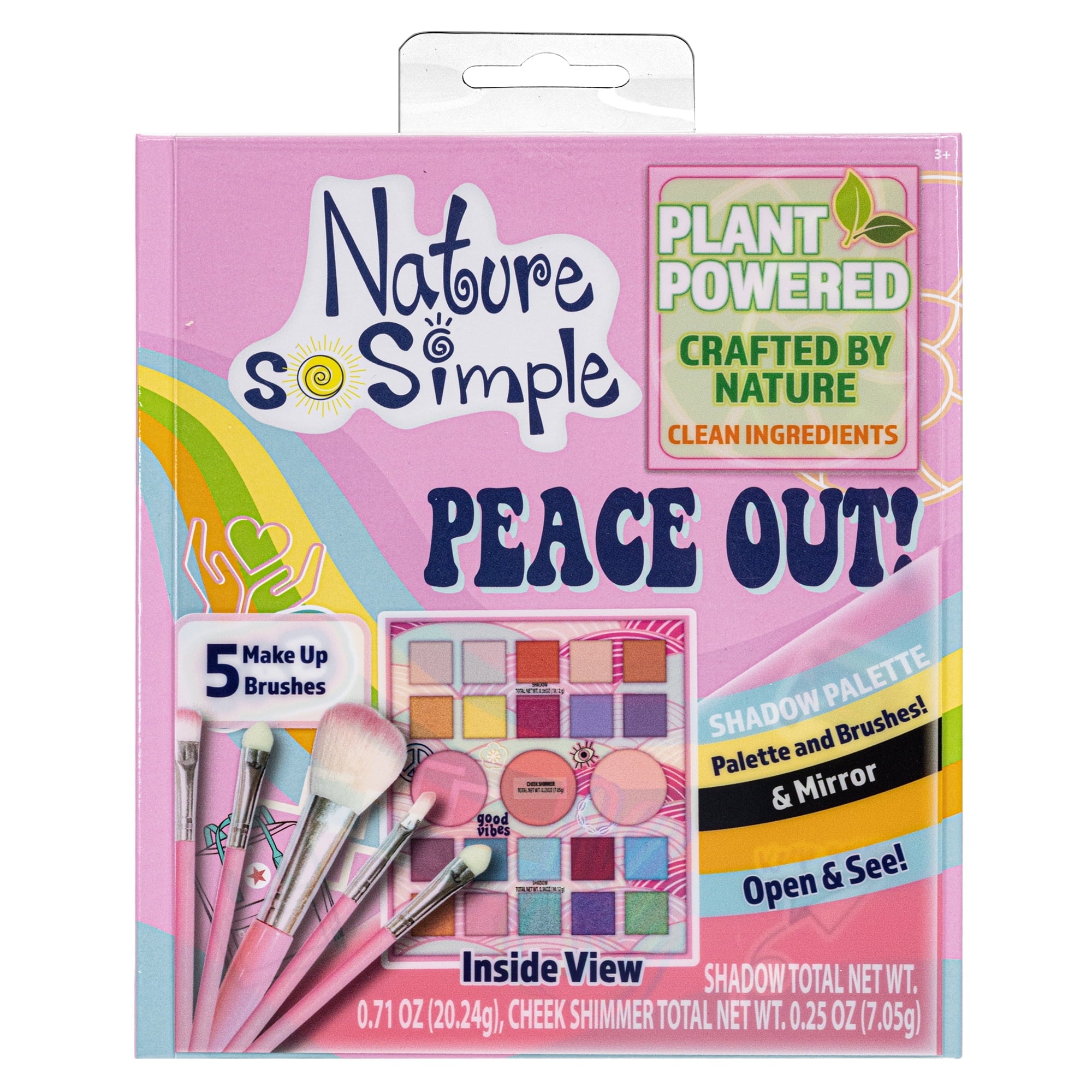 Townley Girl Nature so Simple Makeup Palette, Multicolor, 1 Piece Count