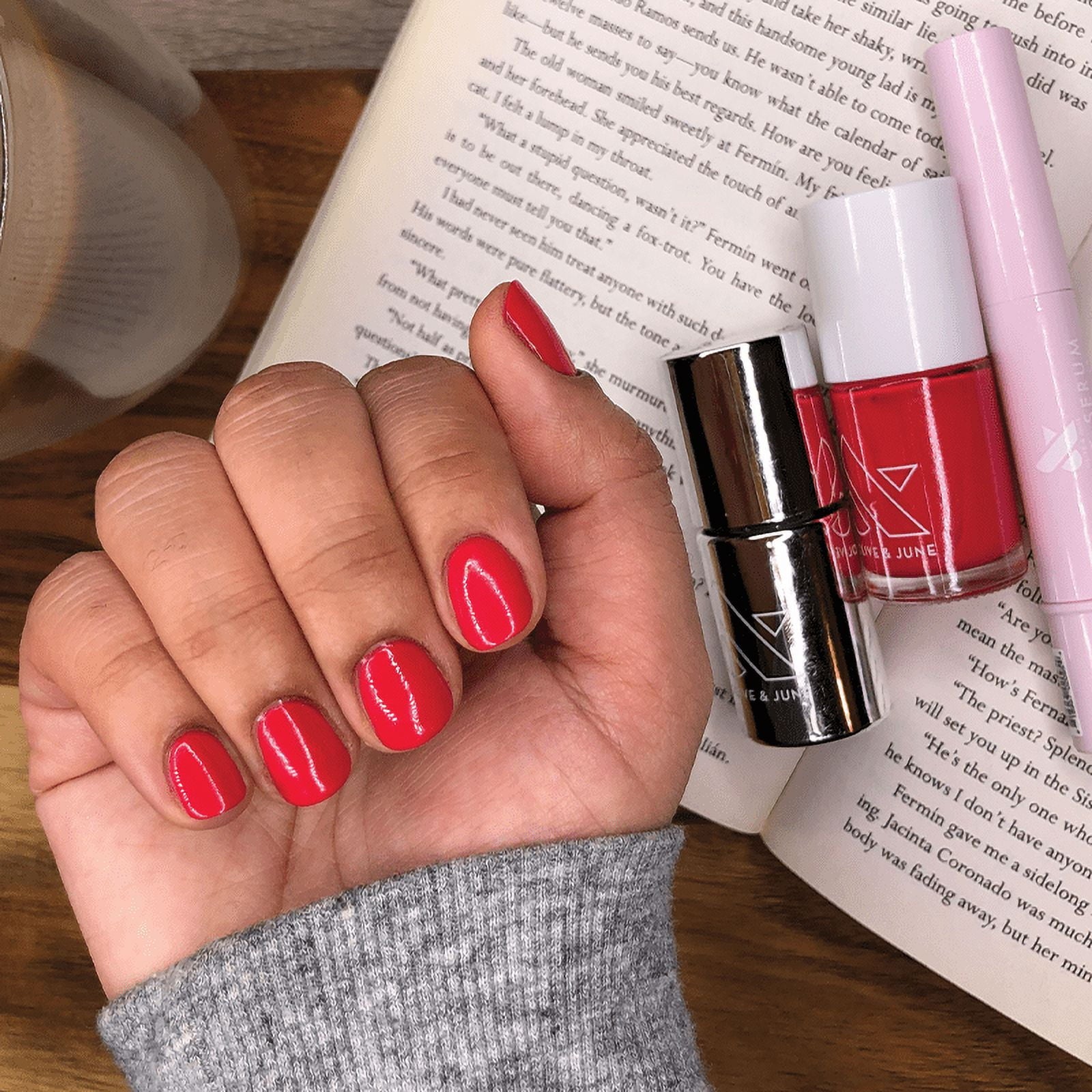 Olive & June Long Lasting Nail Polish, Hibiscus, Tropical Pink, 0.46 fl oz